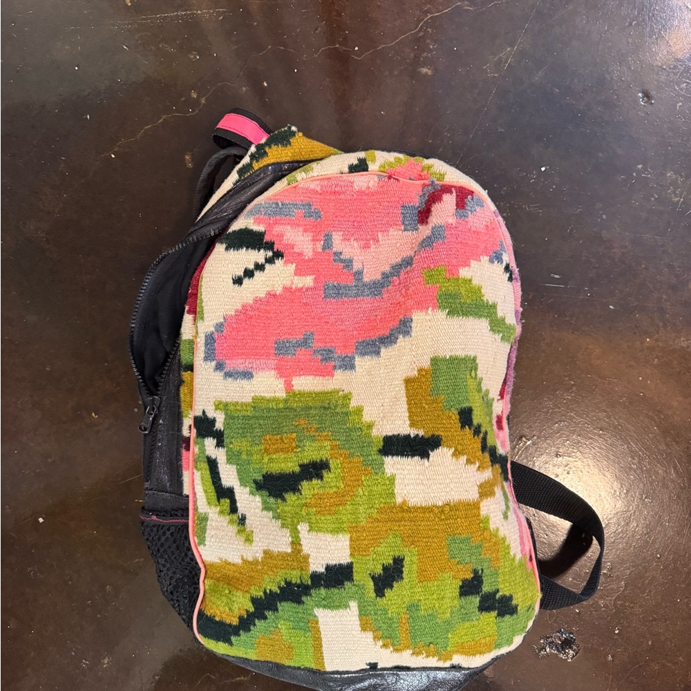 Free People Multicolor Patterned Backpack - image 1